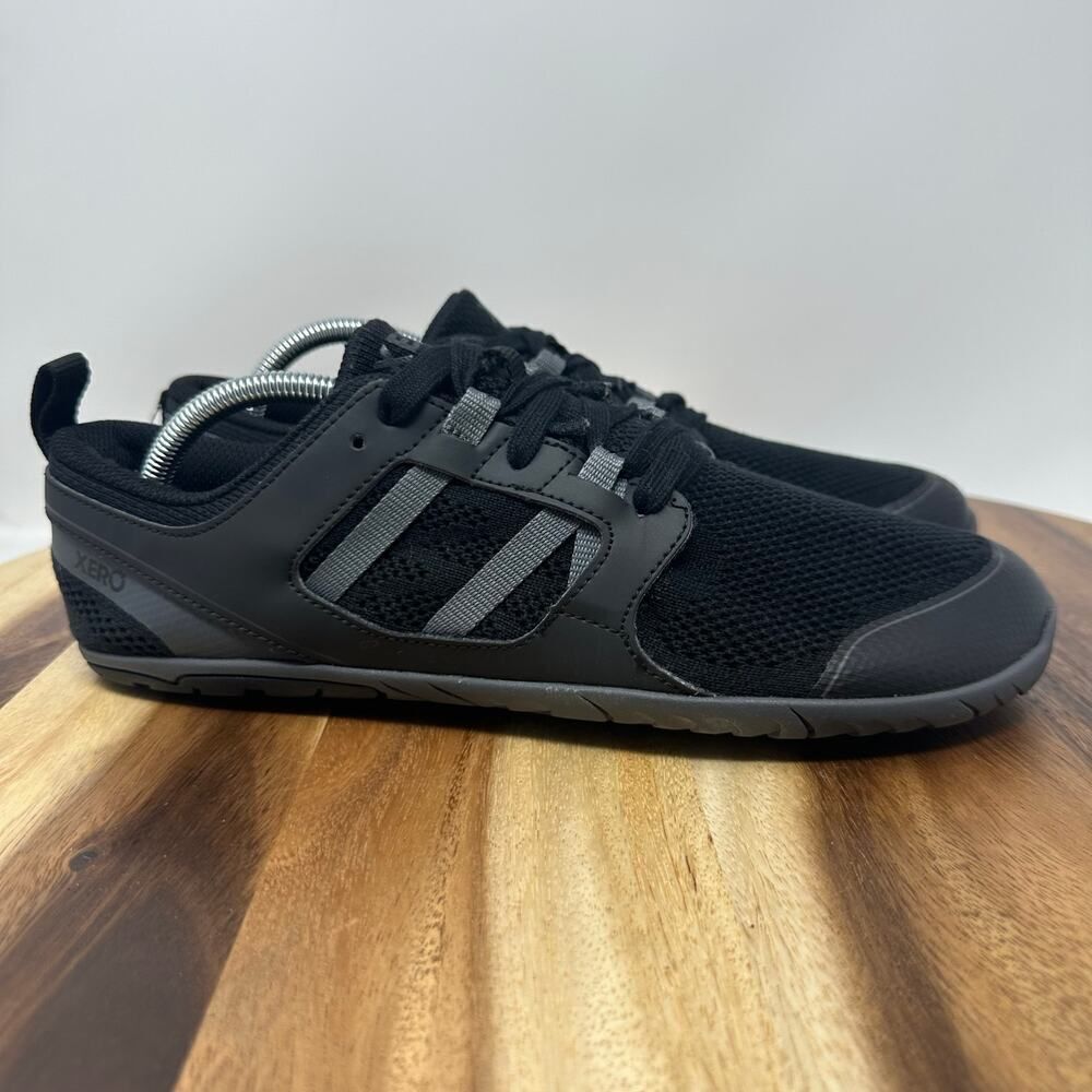 Xero Zelen Barefoot Shoes Men’s 10 Gray Black Minimalist Running Sneakers